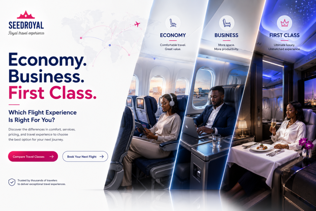 Economy, Business or First Class — Which Flight Ticket is Right for You?